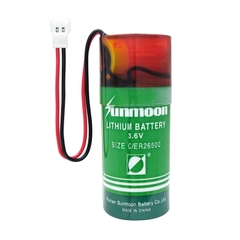 Sunmoon ER26500, Pin nuôi nguồn 3.6V 8500mAh