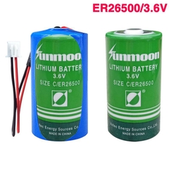Sunmoon ER26500, Pin nuôi nguồn 3.6V 8500mAh
