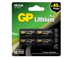 Pin GP CR123A Pro Lithium