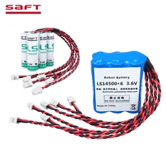 Pin SAFT LS14500 3.6V Bộ 6 viên nối giắc 6LS14500