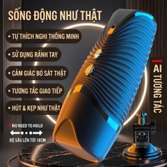 Âm đạo giả hít tường đa năng Jiuai R20