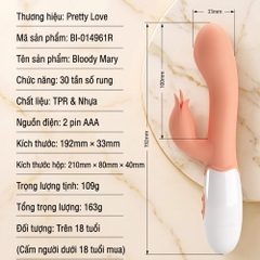 Dương vật giả Pretty Love Bloody Mary