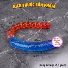 Dương vật giả hai đầu Jiuai chuỗi hạt