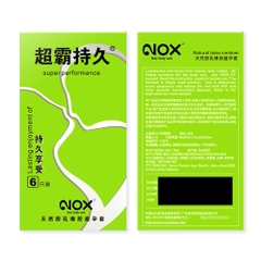 Bao cao su Nox Super Performance kéo dài thời gian hộp 6 cái
