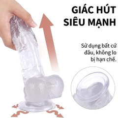 Dương vật giả hít tường Jiuai 1 Màu Trứng
