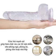 Dương vật giả hít tường Jiuai 1 Màu Trứng