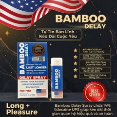 Xịt chống xuất tinh sớm Bamboo Delay Spray 12ml