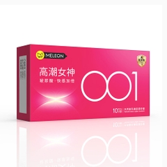 Bao cao su Meleon HA 001 Orgasm Goddess tăng khoái cảm nữ hộp 10 cái