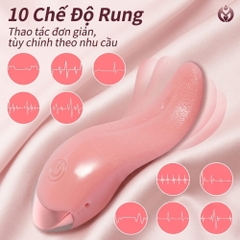 Lưỡi liếm đa năng GOK Tongue Vibrator