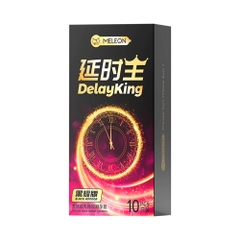 Bao cao su Meleon Delay King Black Honor kéo dài thời gian hộp 10 cái