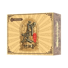 Bao cao su Meleon Indian God Oil nhiều gel trơn mượt hộp 10 cái