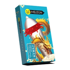 Bao cao su Meleon Dragon G-Spot Xanh Lam vòng bi gai hộp 2 cái