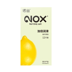 Bao cao su Nox Fruity Lime hương chanh hộp 12 cái