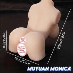 Âm đạo giả nguyên khối Muyuan Monica 1.5Kg