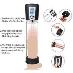 Máy tập tăng kích thước dương vật Penis Pump Auto
