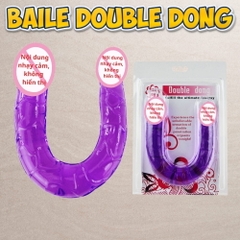 Dương vật giả hai đầu Baile Double Dong