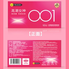 Bao cao su Meleon HA 001 Orgasm Goddess tăng khoái cảm nữ hộp 10 cái