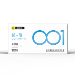 Bao cao su Meleon HA 001 Ultrathin siêu mỏng hộp 10 cái