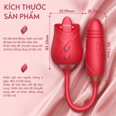 Trứng rung 2 đầu đa năng Aifeiya Shadow Licker