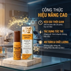Xịt chống xuất tinh sớm Procomil Spray 15ml
