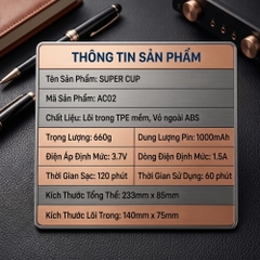 Âm đạo giả đa năng Drywell Super Cup