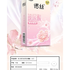 Bao cao su Nox HA Cherry Blossom hoa anh đào hộp 10 cái