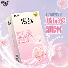 Bao cao su Nox HA Cherry Blossom hoa anh đào hộp 10 cái