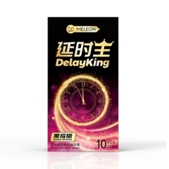 Bao cao su Meleon Delay King Black Honor kéo dài thời gian hộp 10 cái