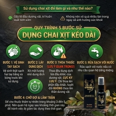 Xịt chống xuất tinh sớm Strong Men 30ml
