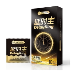 Bao cao su Meleon Delay King Large Particle kéo dài thời gian hộp 10 cái