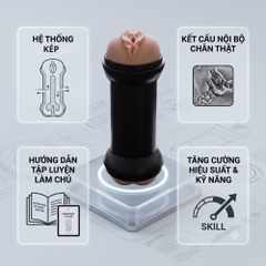 Âm đạo giả 2 đầu Lovetoy Double Side