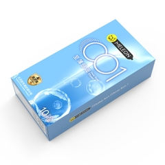 Bao cao su Meleon 001 Thin And Moist siêu mỏng nhiều gel hộp 10 cái