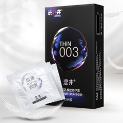 Bao cao su Drywell Ultra Thin 003 siêu mỏng hộp 12 cái