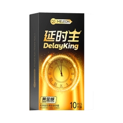 Bao cao su Meleon Delay King Gold Edition kéo dài thời gian hộp 10 cái