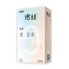 Bao cao su Nox 003 Zero Distance Platinum siêu mỏng hộp 8 cái