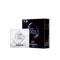 Bao cao su Drywell Ultra Thin 003 siêu mỏng hộp 3 cái