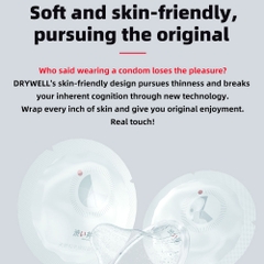Bao cao su Drywell Long Lasting Pro kéo dài quan hệ hộp 12 cái