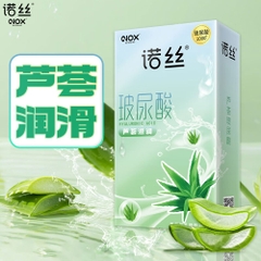 Bao cao su Nox HA Aloe Vera nha đam dưỡng ẩm hộp 10 cái
