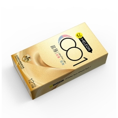 Bao cao su Meleon 001 Ultra Thin siêu mỏng nhiều gel hộp 12 cái