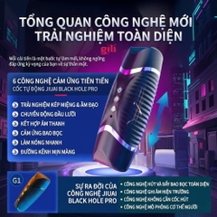 Âm đạo giả 2 đầu Jiuai Black Hole Pro đa năng