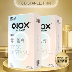 Bao cao su Nox 003 Zero Distance Platinum siêu mỏng hộp 8 cái