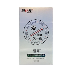 Bao cao su Drywell Long Lasting kéo dài quan hệ hộp 12 cái