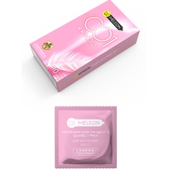 Bao cao su Meleon 001 Light As Wings siêu mỏng nhẹ hộp 10 cái