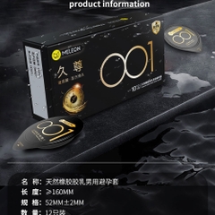 Bao cao su Meleon HA 001 Jiuzun Lasting kéo dài thời gian hộp 10 cái