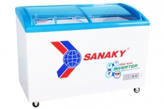 Tủ đông kính cong Sanaky 480l Inveter
