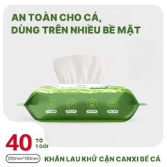 1 BỊCH GIẤY,KHĂN LAU CẶN CANXI BỂ CÁ THỦY SINH