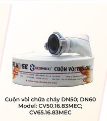 Cuộn vòi phun chữa cháy DN50, DN60 83MEC