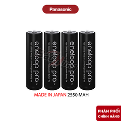 Pin Sạc Panasonic Eneloop Pro AA - Hàng Chính Hãng