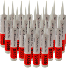 Keo Silicone S500-25Lon; Hộp =25Lon/300ml; Màu Trong