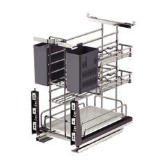 Giá gia vị + dao thớt nan Oval CZO-6004